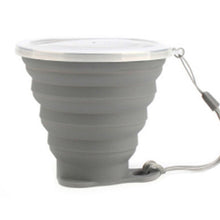 270ML Travel Cup Stainless Steel Silicone Retractable Folding cups - The Spiceman