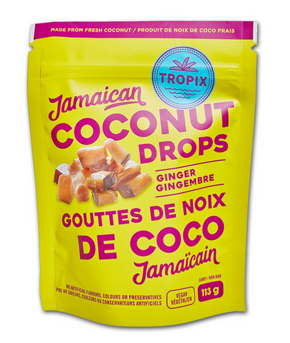 GINGER COCONUT DROPS - The Spiceman