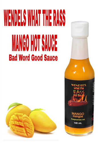WENDELS WHAT THE RASS MANGO HOT SAUCE - The Spiceman