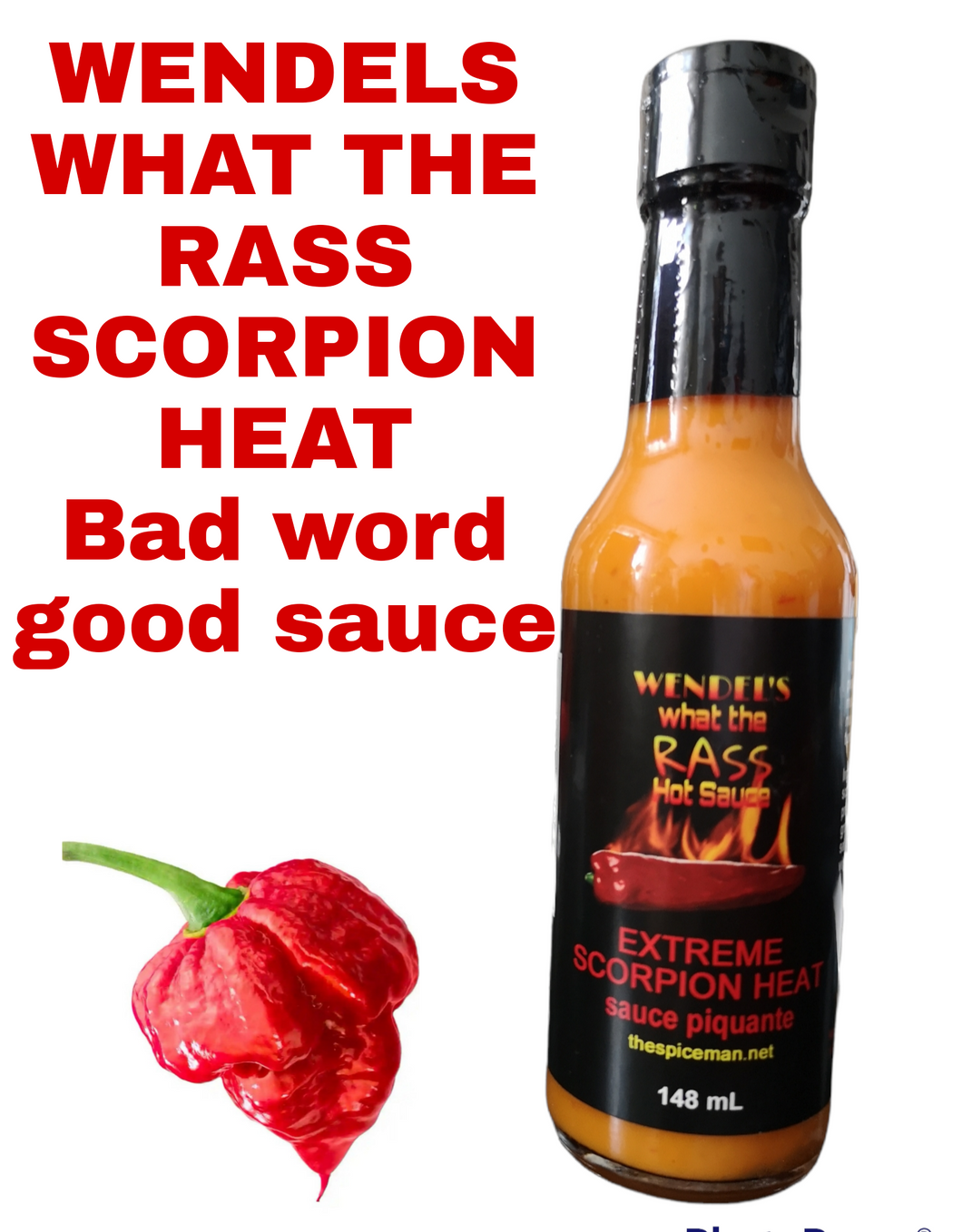 Wendels scorpion heat hot sauce - The Spiceman