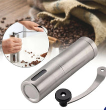 Coffee Bean Grinder Wooden Manual Coffee Grinder Hand Stainless Steel Retro Coffee Spice mini Burr Mill With Ceramic Millston - The Spiceman