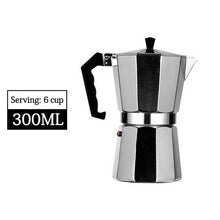 Aluminum Coffee Maker Durable Moka Cafeteira Expresso Percolator Pot Practical Moka Coffee Pot 50/100/150/300/450/600ml - The Spiceman