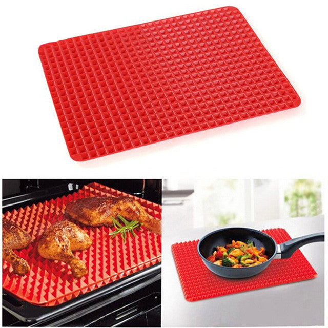 1 PC's Silicone Barbecuing/Grilling and Baking Mat - The Spiceman