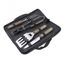 Stainless Steel Barbecue Tool Set with Storage Case 4PCS/Set) - The Spiceman