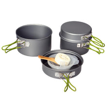 1Set Convenient Outdoor Camping Hiking non-stick Cookware with Spoon Bowl Pot Pan #FC28 - The Spiceman